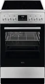 Kuchenki elektryczne - AEG COOKER E-E CCB56490BM - miniaturka - grafika 1