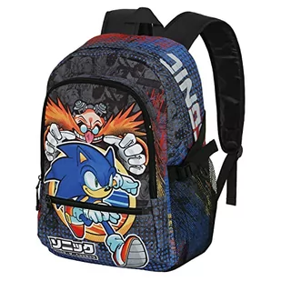 Sega-Sonic Checkpoint-Fan Fight Plecak 2.0, niebieski, NIEBIESKI, Jeden rozmiar, Plecak FAN Fight 2.0 Checkpoint - Plecaki - miniaturka - grafika 1