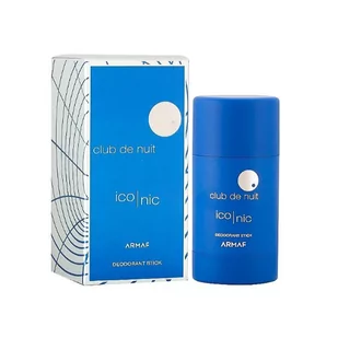 Armaf Club De Nuit Blue Iconic Deostick 75g - Wody i perfumy męskie - miniaturka - grafika 1