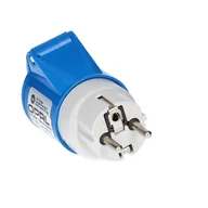 Gniazdka elektryczne - Adapter kempingowy wtyk 230V Uni-schuko, gniazdo przemysłowe 16A/3P, OPAL KAMPER - miniaturka - grafika 1