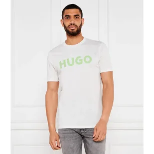 HUGO T-shirt Dulivio Regular Fit - Koszulki męskie - miniaturka - grafika 1