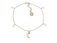 Bransoletki - BRANSOLETKA - CHOKER - KSIĘŻYC - GWIAZDY - DŁUGOŚCI - ROSEGOLD - miniaturka - grafika 1