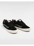 Trampki damskie - Vans Skórzane sneakersy w kolorze czarnym - miniaturka - grafika 1