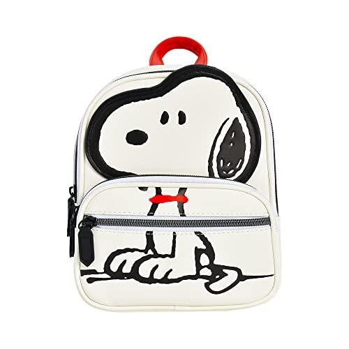 Concept One Unisex-Adult Peanuts Mini plecak, mała torba podróżna dla mężczyzn i kobiet mini plecak, Snoopy, 9 Inch, Peanuts Mini plecak, mała torba podróżna dla mężczyzn i kobiet