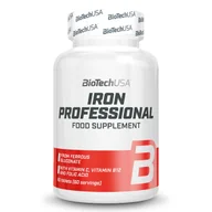 Witaminy i minerały - BioTech Iron Professional 60tabl. Żelazo - miniaturka - grafika 1