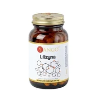 Witaminy i minerały - Yango L- lizyna 90 kapsułek - miniaturka - grafika 1