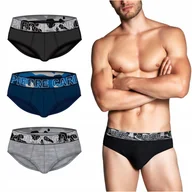 Majtki męskie - SLIPY MĘSKIE 3-PAK Pierre Cardin Camouflage - M - miniaturka - grafika 1