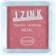 Scrapbooking - Tusz na papier, do stempli, czerwony metal - miniaturka - grafika 1