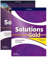 Książki do nauki języka angielskiego - Solutions Gold. Intermediate. Student039s Book i Workbook z kodem dostępu do wersji cyfrowej e-Workbook - Tim Falla, Paul Davis - podręcznik - miniaturka - grafika 1