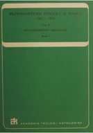 Religia i religioznawstwo - Prawodawstwo Kościoła w Polsce 1961 1970 Tom II Zeszyt 2 - miniaturka - grafika 1