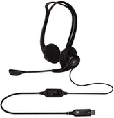 Słuchawki - Logitech PC Stereo Headset 960 czarne - miniaturka - grafika 1