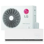 Klimatyzatory - LG Klimatyzator 3,5 kW ścienny split komplet Dualcool Soft Air AI Deluxe - miniaturka - grafika 1