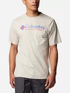 Koszulki męskie - Koszulka męska bawełniana Columbia CSC Basic Logo Short Sleeve 1680053279 XXL Mleczna (195981532142) - miniaturka - grafika 1