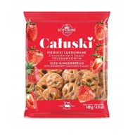 Ciastka - Kopernik Całuski - Pierniki Lukrowane o Smaku Truskawkowym 140G - miniaturka - grafika 1