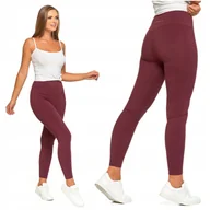 Legginsy - Legginsy Damskie Treningowe Getry Modelujące Sylwetkę Sportowe MORAJ L - miniaturka - grafika 1