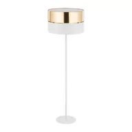 Lampy stojące - Hilton lampa podłogowa biało złota TK/5074 TK Lighting  - miniaturka - grafika 1