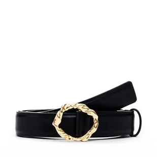 Pasek Damski Desigual 25SARL30 Czarny - Paski - miniaturka - grafika 1