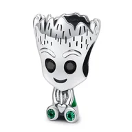 Wisiorki - Zawieszka Charms SREBRO 925 Koralik do PANDORA Groot Marvel - miniaturka - grafika 1