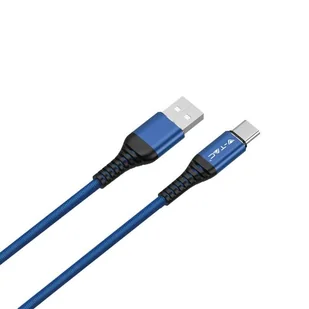 Przewód Micro USB V-TAC Typ C 1M Niebieski Seria Złota VT-5352 - Ładowarki do telefonów - miniaturka - grafika 1