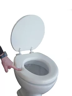 Miękka tradycjna deska sedesowa z klapą - Deski sedesowe - miniaturka - grafika 1