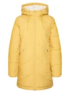 Kurtki damskie - Roxy Kurtka zimowa Better Weather ERJJK03634 Żółty Regular Fit - miniaturka - grafika 1