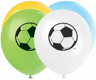 Balony lateksowe Piłka Nożna - 30 cm - 8 szt. - Balony i akcesoria - miniaturka - grafika 1