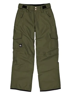 Quiksilver Spodnie narciarskie w kolorze khaki - Spodnie narciarskie - miniaturka - grafika 1