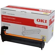 Bębny do drukarek - oryginalny bęben Oki [44844405] yellow - miniaturka - grafika 1