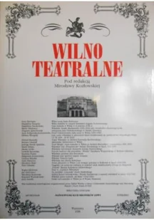 Wilno teatralne - Książki o kulturze i sztuce - miniaturka - grafika 1