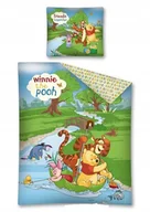 Pościel dla dzieci - pościel bawełniana dziecięca Kubuś Puchatek i przyjaciele 140x200 - miniaturka - grafika 1