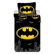Pościel dla dzieci - Bawełniana pościel dziecięca jednoosobowa 140x200 cm Batman "The Emblem" – Jerry Fabrics - miniaturka - grafika 1