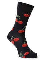 Skarpetki damskie - Happy Socks skarpety z drobnej dzianiny Kobiety,Mężczyźni Bawełna niebieski|czerwony|wielokolorowy wzorzysty, 36-40 - miniaturka - grafika 1