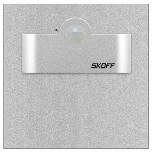 Skoff Tango Short LED czujnik ruchu 6000K ALU IP20 10V MK-TAN-G-W - Lampy ścienne - miniaturka - grafika 1
