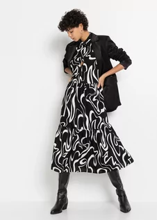 Sukienki - Sukienka midi ze zrównoważonej wiskozy - bonprix - grafika 1