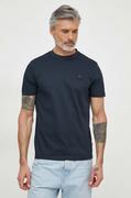 Koszulki męskie - BOSS t-shirt męski kolor granatowy z aplikacją - Boss - miniaturka - grafika 1