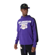 Bluzy męskie - Bluza męska New Era NBA Large Graphic OS Hoody Los Angeles Lakers - miniaturka - grafika 1