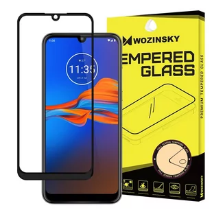 Wozinsky szkło Full Glue do Motorola Moto E6 Plus - Folie ochronne do telefonów - miniaturka - grafika 1