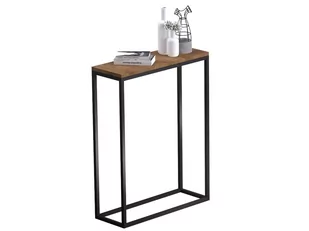 Konsola Loft Industrialna Dąb Lancelot - Konsole i sekretarzyki - miniaturka - grafika 1