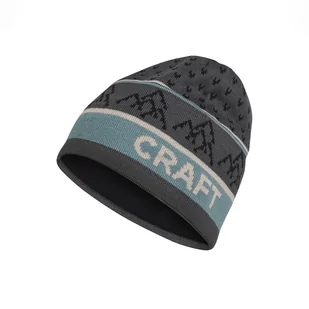 Czapka zimowa CRAFT CORE BACKCOUNTRY KNIT HAT 1912379-992626 – Oliwkowy - Czapki męskie - miniaturka - grafika 1
