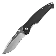 Noże - Nóż składany Sanrenmu 9029 Serrated - miniaturka - grafika 1