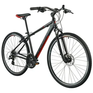 Indiana Rower crossowy X-Cross 2.0 M17 męski Czarny Raty 21ME200 - Rowery - miniaturka - grafika 1