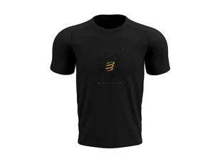 COMPRESSPORT Koszulka biegowa PERFORMANCE SS T-SHIRT Black Edition 2022 czarna - Koszulki sportowe męskie - miniaturka - grafika 1