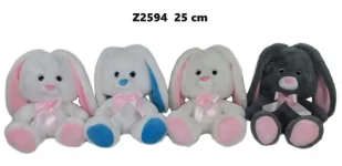 Zając króliczek 25cm MIX - Sun-Day - Zabawki interaktywne dla dzieci - miniaturka - grafika 1