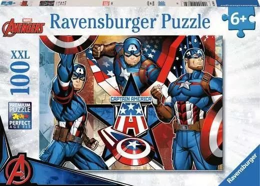 Puzzle 100 Marvel Captain America