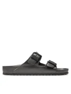 Klapki i japonki męskie - Birkenstock Klapki Arizona 1001497 Szary - miniaturka - grafika 1