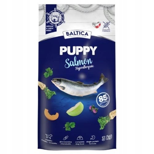 Baltica Puppy Salmon Hypoallergenic M/L 3kg