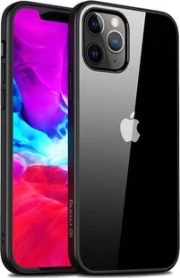 Crong Crong Clear Cover - Etui iPhone 12 Pro Max czarny - Etui i futerały do telefonów - miniaturka - grafika 1