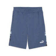 Spodnie sportowe męskie - Męskie szorty Essentials Camo 10'' PUMA Dark Indigo Blue - miniaturka - grafika 1