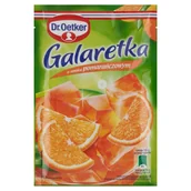 Majonezy i dressingi - Dr. Oetker Galaretka o smaku pomarańczowym 72 g - miniaturka - grafika 1