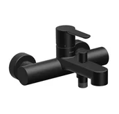 Baterie wannowe i prysznicowe - Ravak Puri - Bateria wannowa, Matte Black X070192 - miniaturka - grafika 1